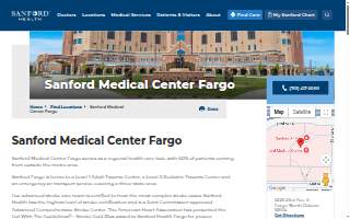 Sanford Medical Center of Fargo website
