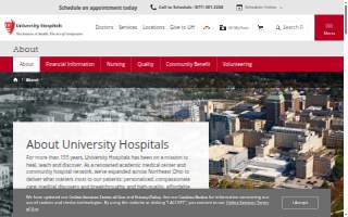University Hospital Health System website