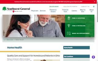 Home Health Services of SW Hospital website