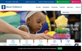 Akron Children's Hospital website