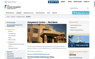 The Christ Hospital Outpatient Center - Red Bank website
