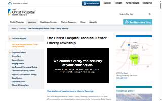 The Christ Hospital Medical Center - Liberty Township website