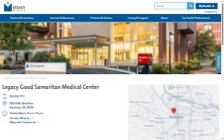 Legacy Good Samaritan Medical Center website
