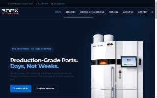 3DPX CNC Machining website
