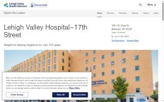 Lehigh Valley Hospital–17th Street website