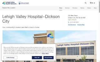 Lehigh Valley Hospital–Dickson City website