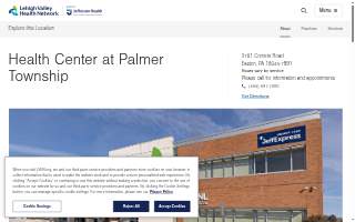Lehigh Valley Health Center website