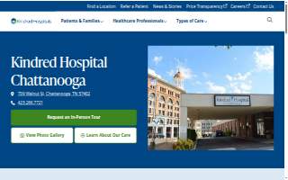 Kindred Hospital Chattanooga website