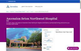 Ascension Seton Northwest Hospital website
