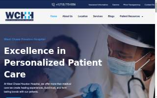 West Chase Houston Hospital website