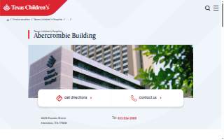 Texas Children's Hospital Abercrombie Building website