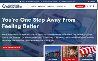 Rodriguez Medical Center website