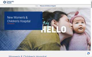 University Health Women's & Children's Hospital website