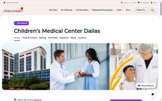 Children's Medical Center Dallas website