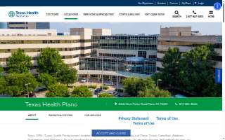 Texas Health Presbyterian Hospital Plano website