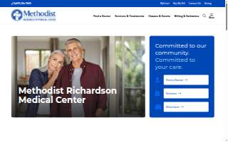 Richardson Methodist Medical Hospital 24 Hour Emergency Room website