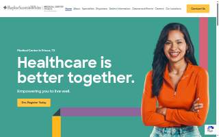 Baylor Hospital website