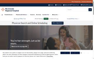 Rio Grande Regional Hospital website