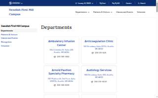 Swedish Medical Center First Hill 2nd Floor Endoscopy unit website