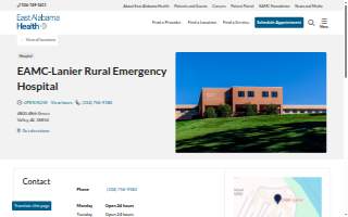 EAMC-Lanier website