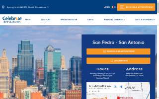 Celebrate Dental & Braces - San Antonio San Pedro website