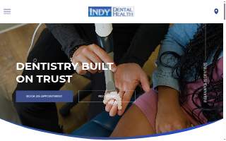 Indy Dental Health website