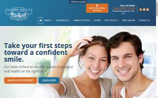 Campbell Dental & Orthodontics website