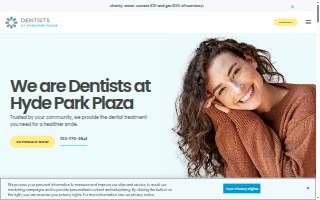 Dentists at Hyde Park Plaza website