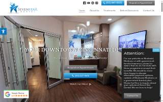 Seven Star Dental website