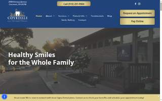 Covedale Dental Studio website