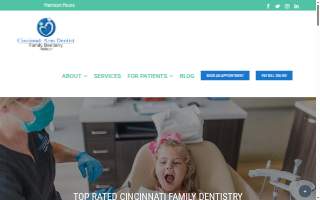 Cincinnati Area Dentist website