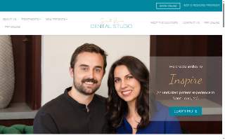 Saint Louis Dental Studio website