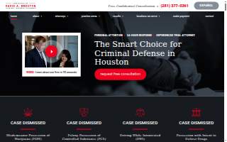 The Law Office of David A. Breston website