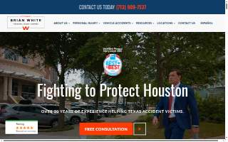 Attorney Brian White & Associates website