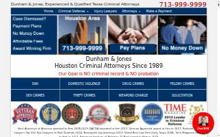 Dunham & Jones of Houston website