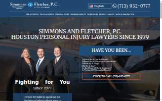 Simmons and Fletcher, P.C. website