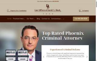 Law Offices of David A. Black website