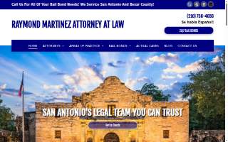 Raymond Martinez Attorney At Law website