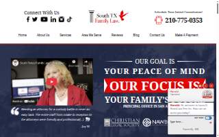 South TX Family Law website