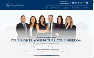 Law Offices of Anna R. Yum | Criminal Attorneys website