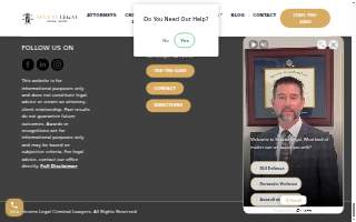 Sevens Legal Criminal Lawyers of San Diego website