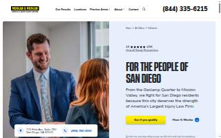 Morgan & Morgan of San Diego website