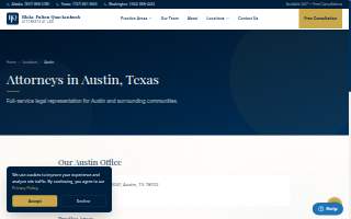Law Offices of Blake Fulton Quackenbush website