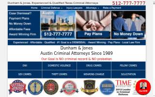 Dunham & Jones of Austin website