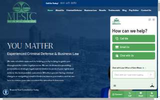The Law Offices of Kate Mesic, P.A. website