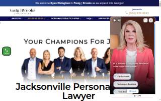 Fasig | Brooks Law Offices of Jacksonville website