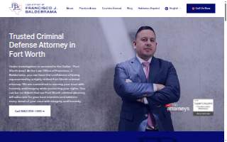 The Balderrama Law Group website