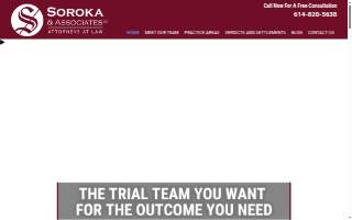 Soroka & Associates, LLC website