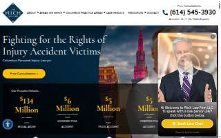 The Fitch Law Firm website