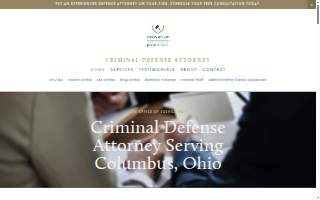 Law Office of Joshua Hall website